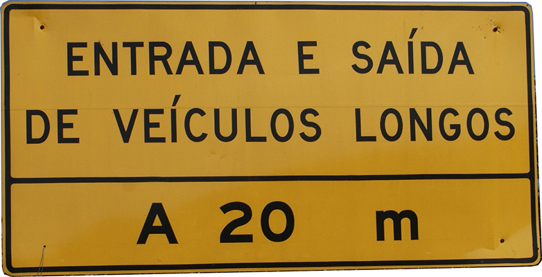 Placa de Advert�ncia